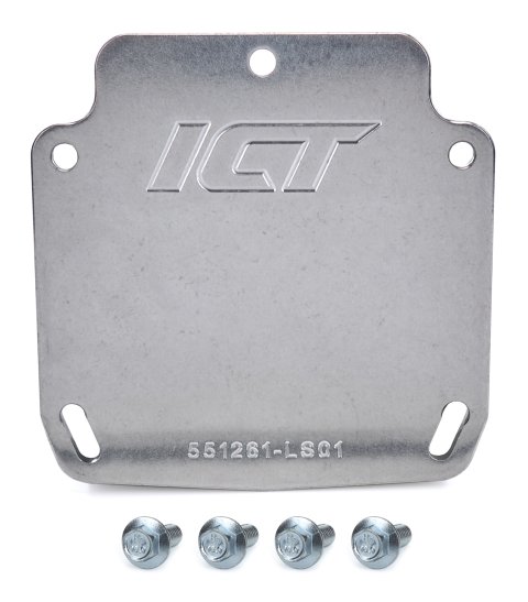 ICT Billet Throttle Body Adapters, EFI Manifold 551261-LS01 LS Block Off compatible with all Gen III and Gen IV throttle bodies thumbnail 4