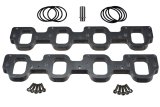 ICT Billet Intake Manifold Adapters 551590 Flanges, Adapters, LT1 Head To LT4 Supercharger, Aluminum, Chevrolet, Small Block Gen V, Kit thumbnail 8