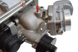 ICT Billet Fuel Vapor Purge Solenoid Plugs 551359 Plug Fittings, Plugs, Flanged Hex Head, Bolt-on, Aluminum, Natural, Chevy, 5.7L LT5, Each thumbnail 1