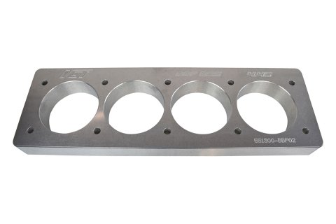 ICT Billet Engine Block Torque Plates 551300-BBF02 Plates, Ford Big 385 Series, Aluminum, 4.460 in. Bore, 1.7 in. Thick, Uses Factory Length Head Studs, Each thumbnail 2