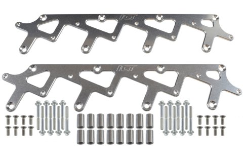 ICT Billet Ignition Coil Brackets 551773 Brackets, Aluminum, Fits Holley Smart Coils 556-112 and AMP EFI IGN-1A Coils Only, GM, LS Engines, Kit thumbnail 4