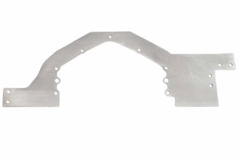 ICT Billet Mid-Mount Motor Plates for 1993-2002 CAMARO - 551817-4FBDY Engine Plate, LS Mid Engine Plate 1993-02 F-Body Camaro Mount thumbnail 2