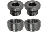 ICT Billet Weld-In Bungs and Fittings 551548 Bung, Weld-In, Steel, Female Threads, Oxygen Sensor, 18mm x 1.5, Pair thumbnail 1