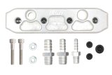 ICT Billet Vacuum/Boost Distribution Blocks 551855-VB001 Vacuum Boost Block, Aluminum, 4 1/8 in. NPT Ports, 2 1/4 in. NPT Ports, Each thumbnail 5