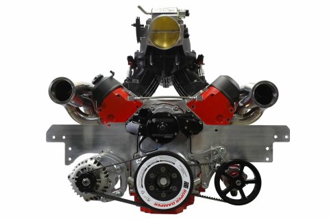 ICT Billet Front Motor Plates for 1993-2002 CAMARO - 551816-4FBDY Engine Plate, LS Engine Plate 1993-02 F-Body Camaro Mount thumbnail 3
