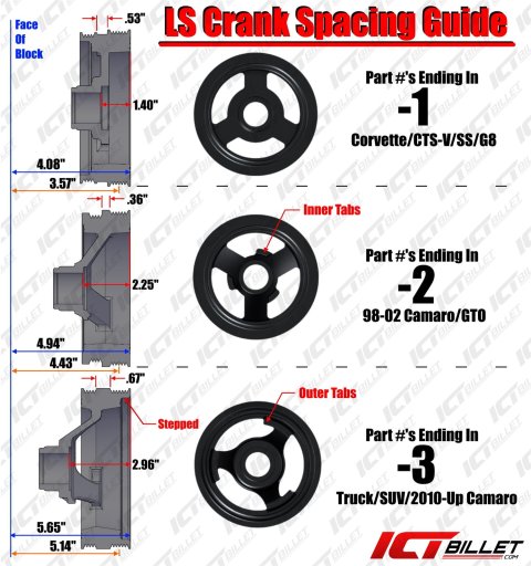 ICT Billet Alternator Brackets 551667EWP-2 Bracket, Driver Side, Aluminum, Natural, Chevrolet, LS Engine, Electric Pump, Kit thumbnail 6