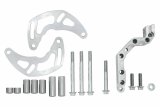 ICT Billet Alternator Brackets 551177LS0-2 Brackets, Lower Bracket Only, Right Side Lower Mount, Engine Block Front Mount, Aluminum, Natural, Serpentine, Chevrolet, LS, Kit thumbnail 5
