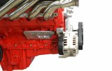 ICT Billet Alternator Brackets 551177LS0-2 Brackets, Lower Bracket Only, Right Side Lower Mount, Engine Block Front Mount, Aluminum, Natural, Serpentine, Chevrolet, LS, Kit thumbnail 7