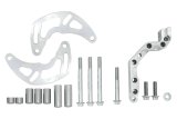 ICT Billet Alternator Brackets 551177LS0-2 Brackets, Lower Bracket Only, Right Side Lower Mount, Engine Block Front Mount, Aluminum, Natural, Serpentine, Chevrolet, LS, Kit thumbnail 8