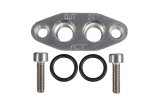 ICT Billet Oil Cooler Adapter Plates 551600 Hose Kits, Plates, Aluminum, Bolt-on, -6 AN O-ring, Female AN, Chevy, Small Block LS, Each thumbnail 3