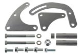 ICT Billet Power Steering Brackets 551421 Brackets, Saginaw P Series, Left Side, Engine Block Mount, Aluminum, Natural, Chevy, Big Block, Kit thumbnail 8