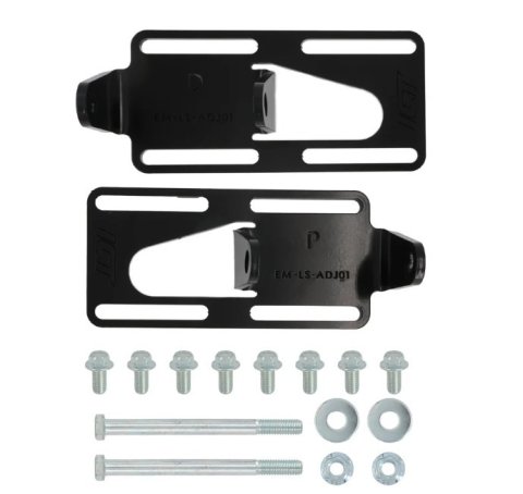 ICT Billet Motor Mounts and Inserts EM-LS-2FBDY 1970-1981 Chevy F Body Camaro - LS Swap Engine Mount Kit LS1 LS3 thumbnail 8
