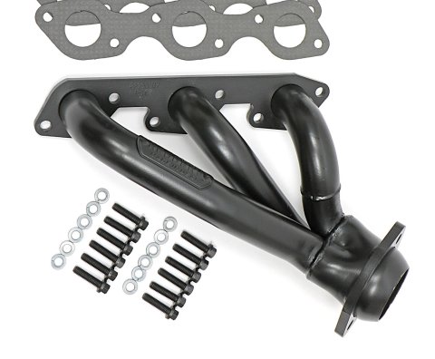 Hedman Street Headers 88290 Headers, Street, Shorty, Steel, Temporary Paint, Ford, 3.8L, Pair thumbnail 2