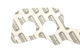 Hedman Header Gaskets 27370 Exhaust Gasket, Header, High-Temperature, Stock Port, Toyota, 2.2/2.4L, Each thumbnail 1