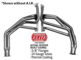 Hedman Elite Extreme-Duty Headers 69893 Headers, Extreme-Duty, Long Tube, Steel, Silver Ceramic Coated, Chevy, GMC, Small Block, Pair thumbnail 4