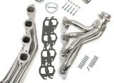 Hedman Street Headers 69176 Headers, Street, Mid-Length, Steel, Silver Ceramic Coated, Chevy, GMC, Big Block, Pair thumbnail 2