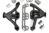 Hedman Tight Tubes Street Rod Headers 78503 Headers, Rod, Block Hugger, Steel, Black Ceramic Coated, Dodge, Plymouth, Pair thumbnail 3