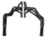 Hedman Elite Extreme-Duty Headers 63128 Headers, Extreme-Duty, Long Tube, Steel, Black Ceramic Coated, Chevy, Small Block, Pair thumbnail 3