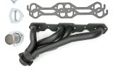 Hedman Elite Extreme-Duty Headers 63343 Headers, Extreme-Duty, Mid-Length, Steel, Black Ceramic Coated, Jeep, Chevy Small Block, Pair thumbnail 5