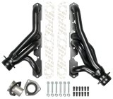 Hedman Elite Extreme-Duty Headers 63343 Headers, Extreme-Duty, Mid-Length, Steel, Black Ceramic Coated, Jeep, Chevy Small Block, Pair thumbnail 7