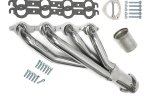 Hedman 304 Stainless Steel Headers 62746 Headers, Mid-Length, Steel, Silver Ceramic Coated, Chevrolet, GMC, Gen III/IV LS, Pair thumbnail 7