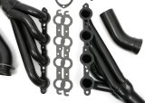 Hedman Hot Rodz Engine Swap Headers 68140 Headers, Swap, Mid-Length, Steel, Temporary Paint, Buick, Chevrolet, GMC, Oldsmobile, Pontiac, Pair thumbnail 4