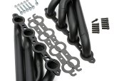 Hedman Hot Rodz Engine Swap Headers 62143 Headers, Swap, Mid-Length, Stainless Steel, Black Ceramic Coated, Buick, Chevrolet, GMC, Oldsmobile, Pontiac, Pair thumbnail 2