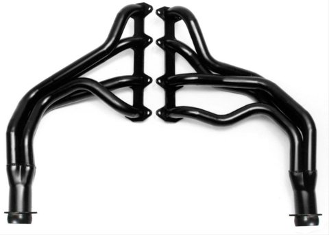 Hedman Street Headers for 1965-1976 F-250, F-350 - 89120 Headers, Street, Long Tube, Steel, Temporary Paint, Ford, 352, 360, 390, Pair thumbnail 4