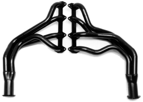 Hedman Street Headers for 1965-1976 F-250, F-350 - 89120 Headers, Street, Long Tube, Steel, Temporary Paint, Ford, 352, 360, 390, Pair thumbnail 7