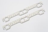 Hedman Header Gaskets 27510 Exhaust Gaskets, Header, Acrylic Bound Paper, Square Port, Chevy, Small Block, Pair thumbnail 3