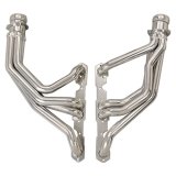 Hedman Street Headers 68166 Headers, Street, Long Tube, Steel, Silver Ceramic Coated, Chevy, 283, 327, Pair thumbnail 3