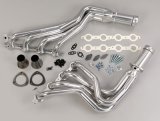 Hedman Street Headers 66534 Headers, Street, Long Tube Stepped, Steel, Silver Ceramic Coated, Chevy, Pontiac, 5.7L, Pair thumbnail 4