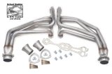 Hedman 304 Stainless Steel Headers 62096 Headers, Long Tube, Steel, Silver Ceramic Coated, Chevy, GMC, Small Block, Pair thumbnail 3