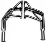 Hedman 304 Stainless Steel Headers 62096 Headers, Long Tube, Steel, Silver Ceramic Coated, Chevy, GMC, Small Block, Pair thumbnail 4