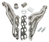 Hedman Street Headers 69196 Headers, Street, Mid-Length, Steel, Silver Ceramic Coated, Chevy, GMC, Pair thumbnail 1