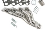 Hedman Street Headers 69196 Headers, Street, Mid-Length, Steel, Silver Ceramic Coated, Chevy, GMC, Pair thumbnail 3