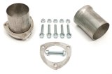 Hedman Header Reducers with 3 Inch Outlet 22119 Reducers, Stainless, Natural, Ball and Socket Flange, 3.0 in. Collector, 3.0 in. Reducer Outlet, Pair thumbnail 3