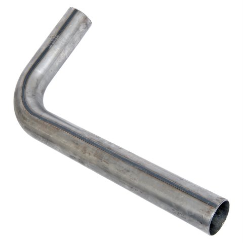 Hedman 90 Degree Mandrel Bends 2 Inch Steel Exhaust Pipe 29018 Tubing, Degree, Bend, in. Diameter, 3.00 in. Radius, 16-Gauge, Steel, Natural, Each
