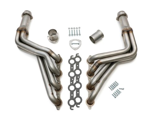 Hedman Hot Rodz Engine Swap Headers 62150 Headers, Swap, Long Tube, Stainless Steel, Natural, Buick, Chevrolet, GMC, Oldsmobile, Pontiac, Pair