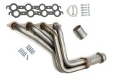 Hedman Hot Rodz Engine Swap Headers 62150 Headers, Swap, Long Tube, Stainless Steel, Natural, Buick, Chevrolet, GMC, Oldsmobile, Pontiac, Pair thumbnail 2