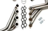 Hedman Hot Rodz Engine Swap Headers 62150 Headers, Swap, Long Tube, Stainless Steel, Natural, Buick, Chevrolet, GMC, Oldsmobile, Pontiac, Pair thumbnail 4