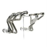 Hedman Street Headers 68296 Headers, Street, Long Tube, Steel, Silver Ceramic Coated, Chevy, Small Block, Pair thumbnail 8