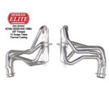 Hedman Elite Extreme-Duty Headers 61318 Headers, Extreme-Duty, Long Tube, Steel, Silver Ceramic Coated, Buick, Chevy, Olds, Pontiac, Small Block, Pair thumbnail 4