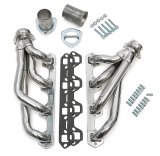 Hedman Street Headers 88406 Headers, Street, Shorty, Steel, Silver Ceramic Coated, Ford, Mercury, 260, 289, 302, Pair thumbnail 2
