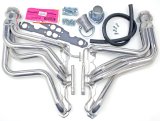Hedman Street Headers 66447 Headers, Street, Long Tube, Steel, Silver Ceramic Coated, Chevy, 5.7L, Pair thumbnail 2