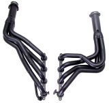 Hedman Street Headers 68534 Headers, Street, Long Tube Stepped, Steel, Temporary Paint, Chevy, Pontiac, 5.7L LS, Pair thumbnail 6