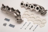 Hedman 304 Stainless Steel Headers 82636 Headers, Shorty, Steel, Silver Ceramic Coated, Ford, 5.4L, Pair thumbnail 1