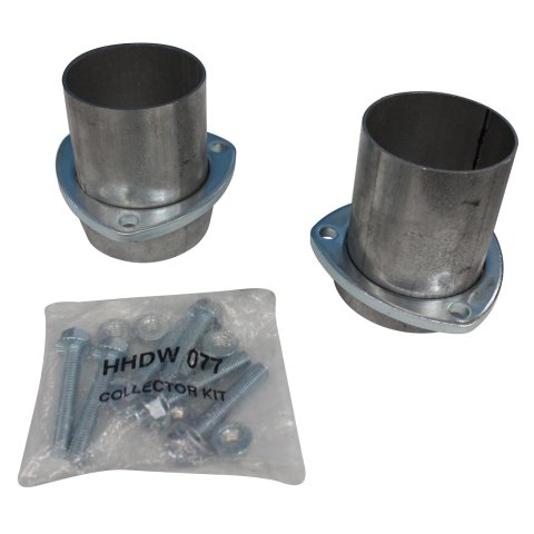Hedman Header Reducers with 3 Inch Outlet 21154 Reducers, 3.000 in. Diameter, Ball and Socket Flange, Steel, Aluminized, Each thumbnail 1
