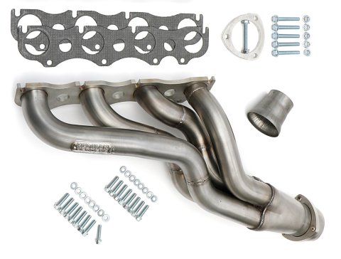 Hedman 304 Stainless Steel Headers 72640 Headers, Long Tube, Steel, Natural, Chrysler, Dodge, Pair thumbnail 3