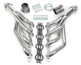 Hedman 304 Stainless Steel Headers for 1970-1981 CAMARO, FIREBIRD - 62726 Headers, Mid-Length, Steel, Silver Ceramic Coated, Chevrolet, Pontiac, Gen III/IV LS, Pair thumbnail 3